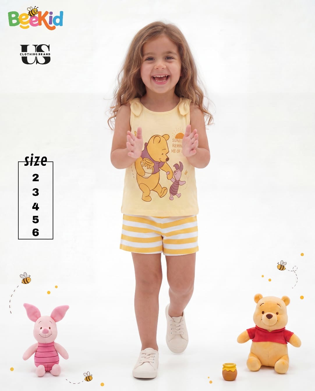 Bee kid Winnie the pooh 🧸