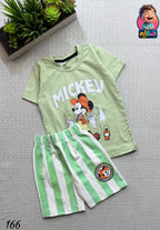 Mickey mint green Line💚