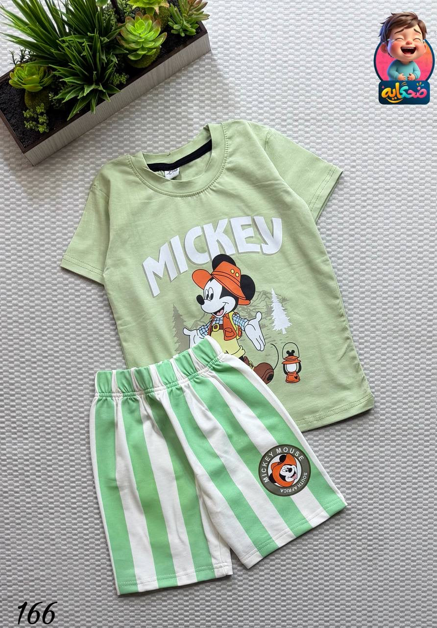 Mickey mint green Line💚