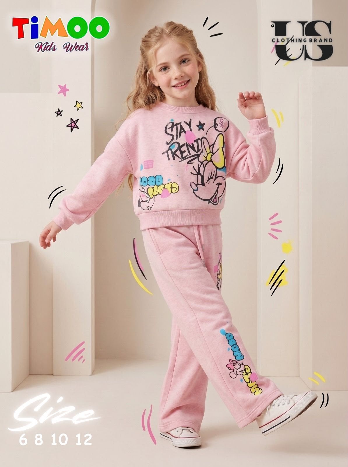 Minnie pink timo