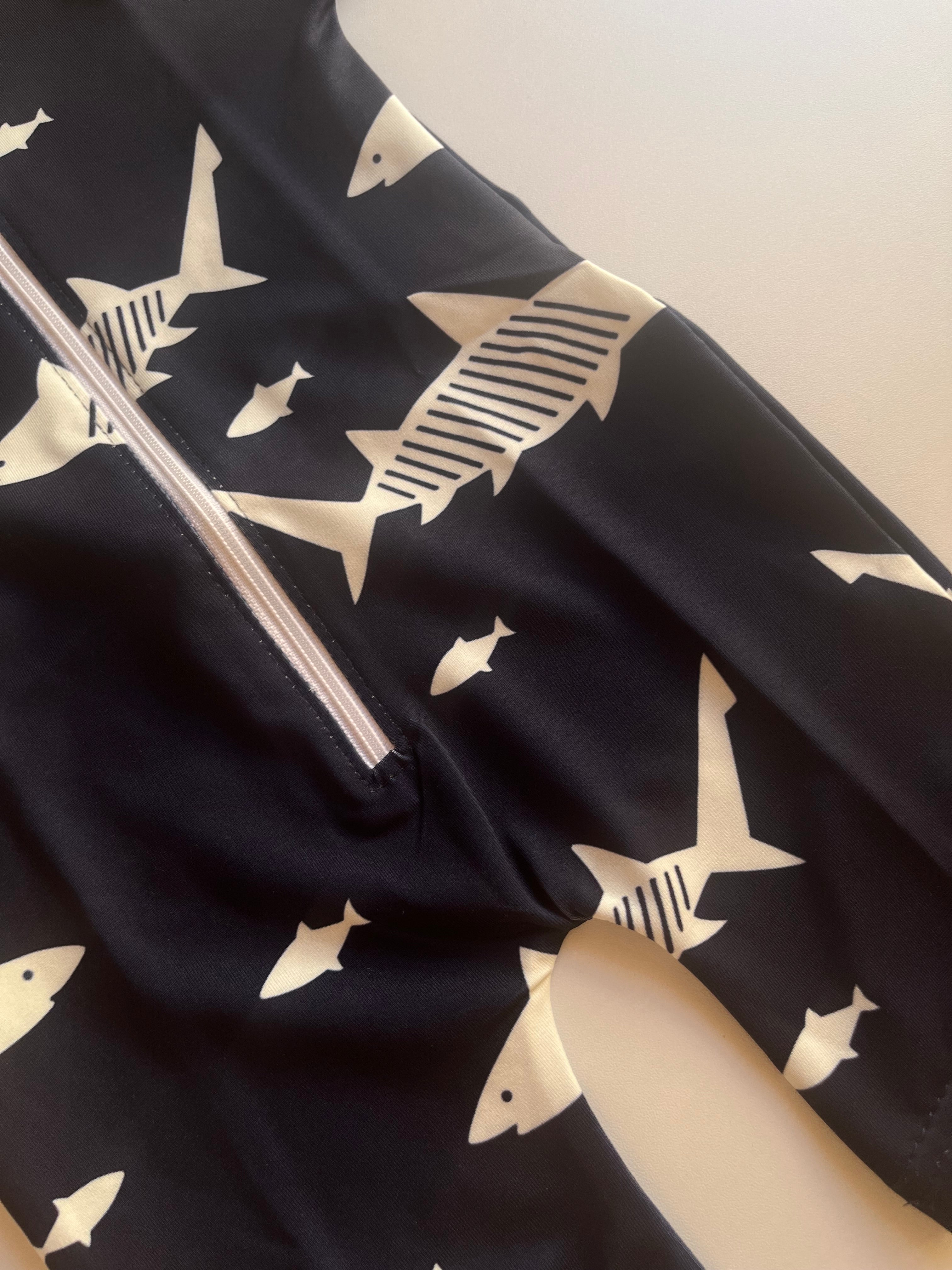 Swimsuit dark blue shark 🦈