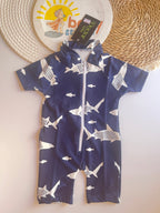 Swimsuit dark blue shark 🦈