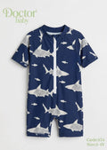Swimsuit dark blue shark 🦈