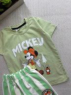Mickey mint green Line💚