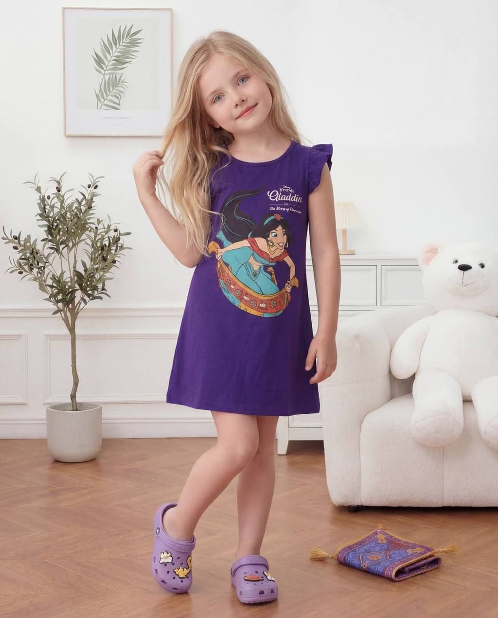 Yassmina in purple