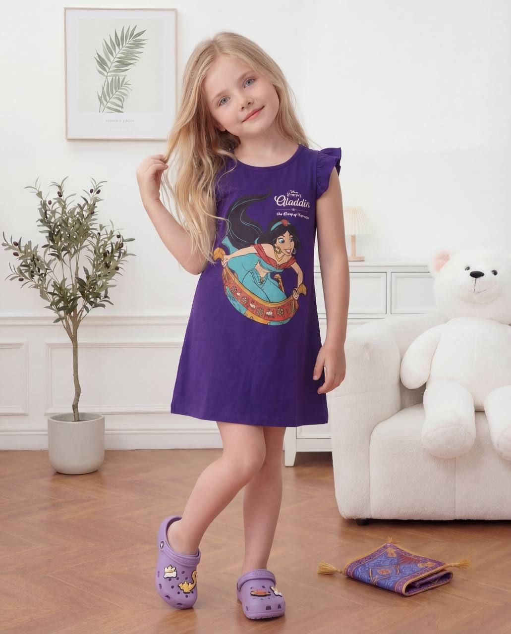 Yassmina in purple