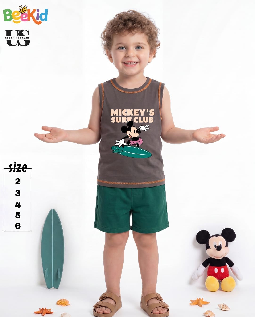 Bee kid Mickey Mouse 💚