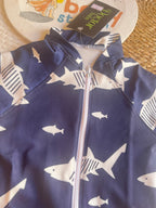 Swimsuit dark blue shark 🦈