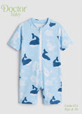Swimsuit baby blue whale 🐳