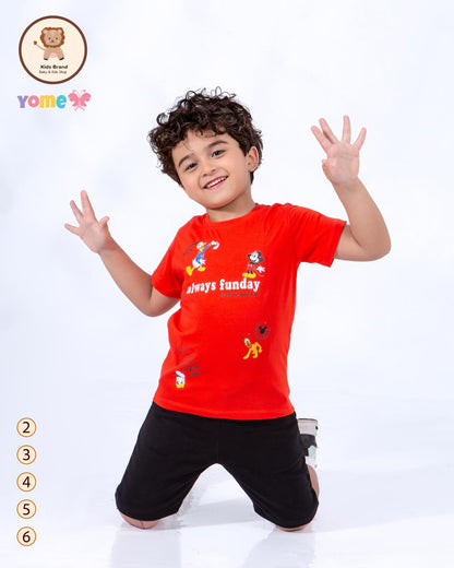 Red mickey k d
