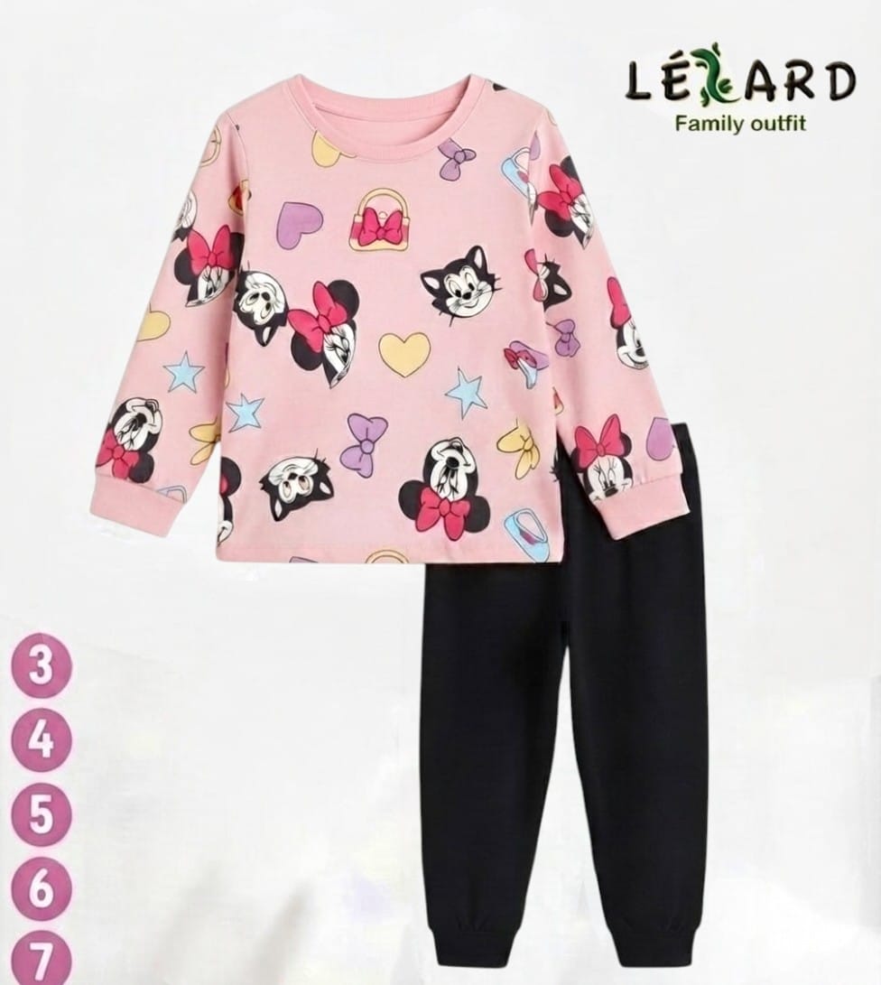 خريفي ليزار Minnie pink