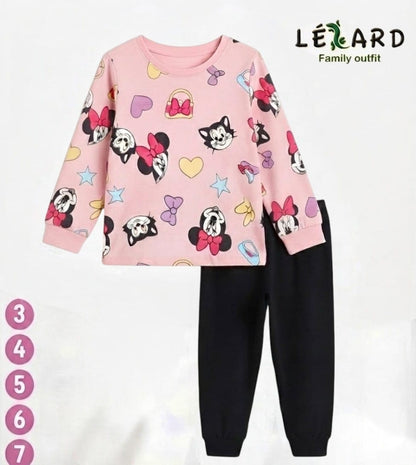 خريفي ليزار Minnie pink