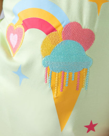Ice cream  mint green