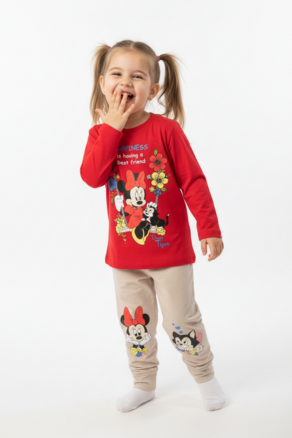 خريفي ليزار Minnie red