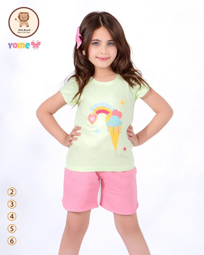 Ice cream  mint green