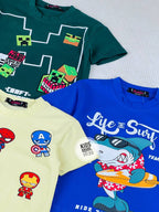 Pack of 3 t-shirts marvel
