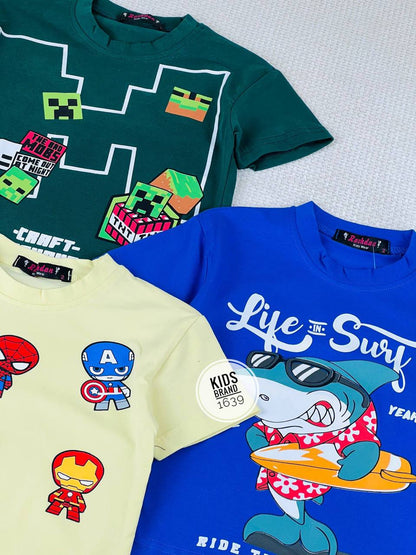 Pack of 3 t-shirts marvel