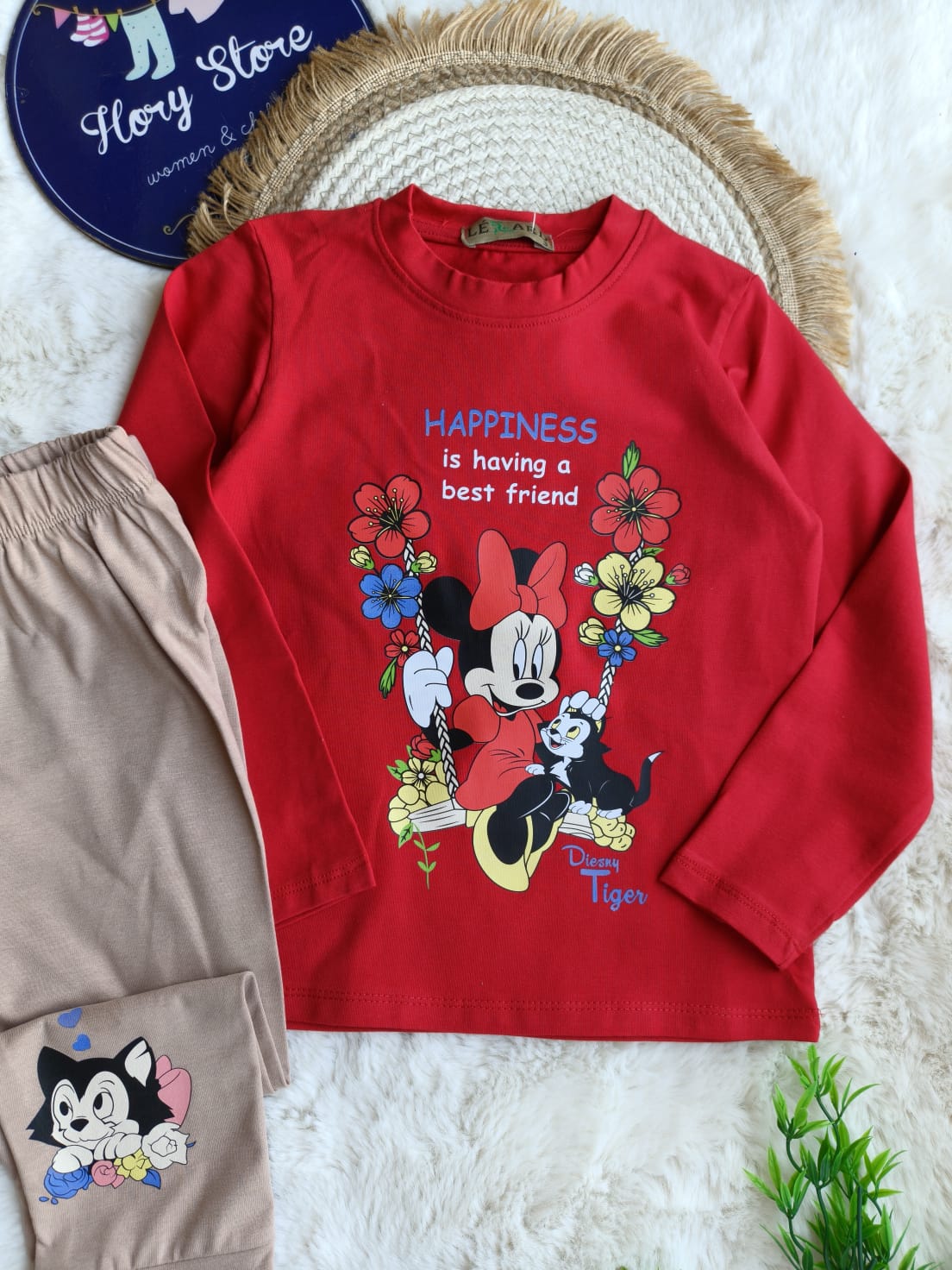 خريفي ليزار Minnie red