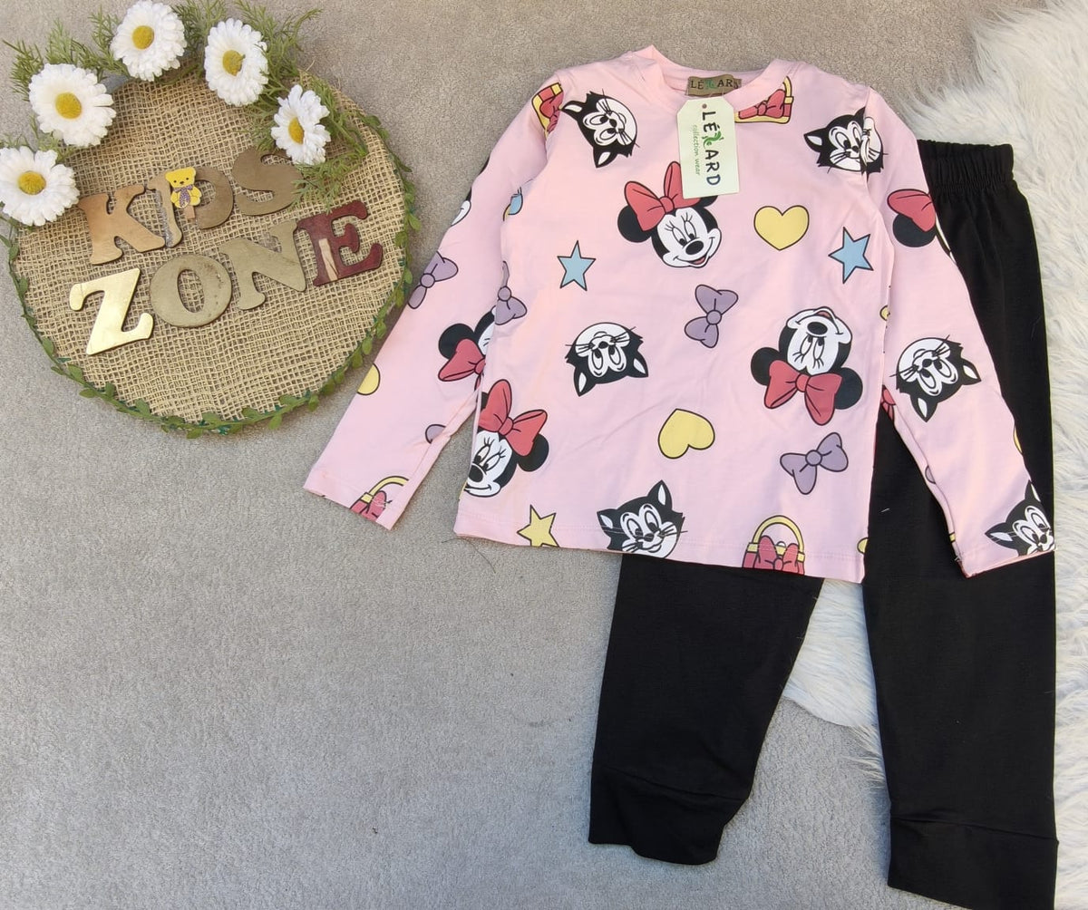 خريفي ليزار Minnie pink