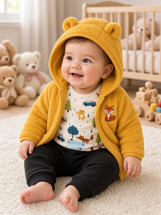 New born yellow fox set🦊