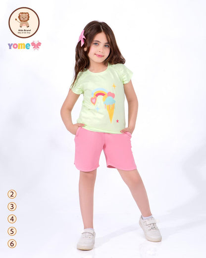 Ice cream  mint green