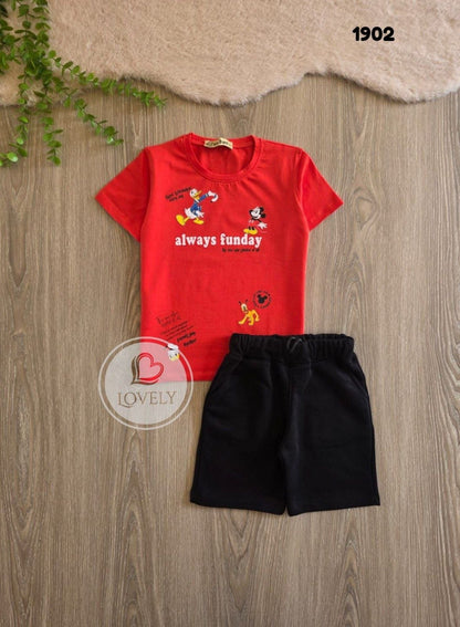 Red mickey k d