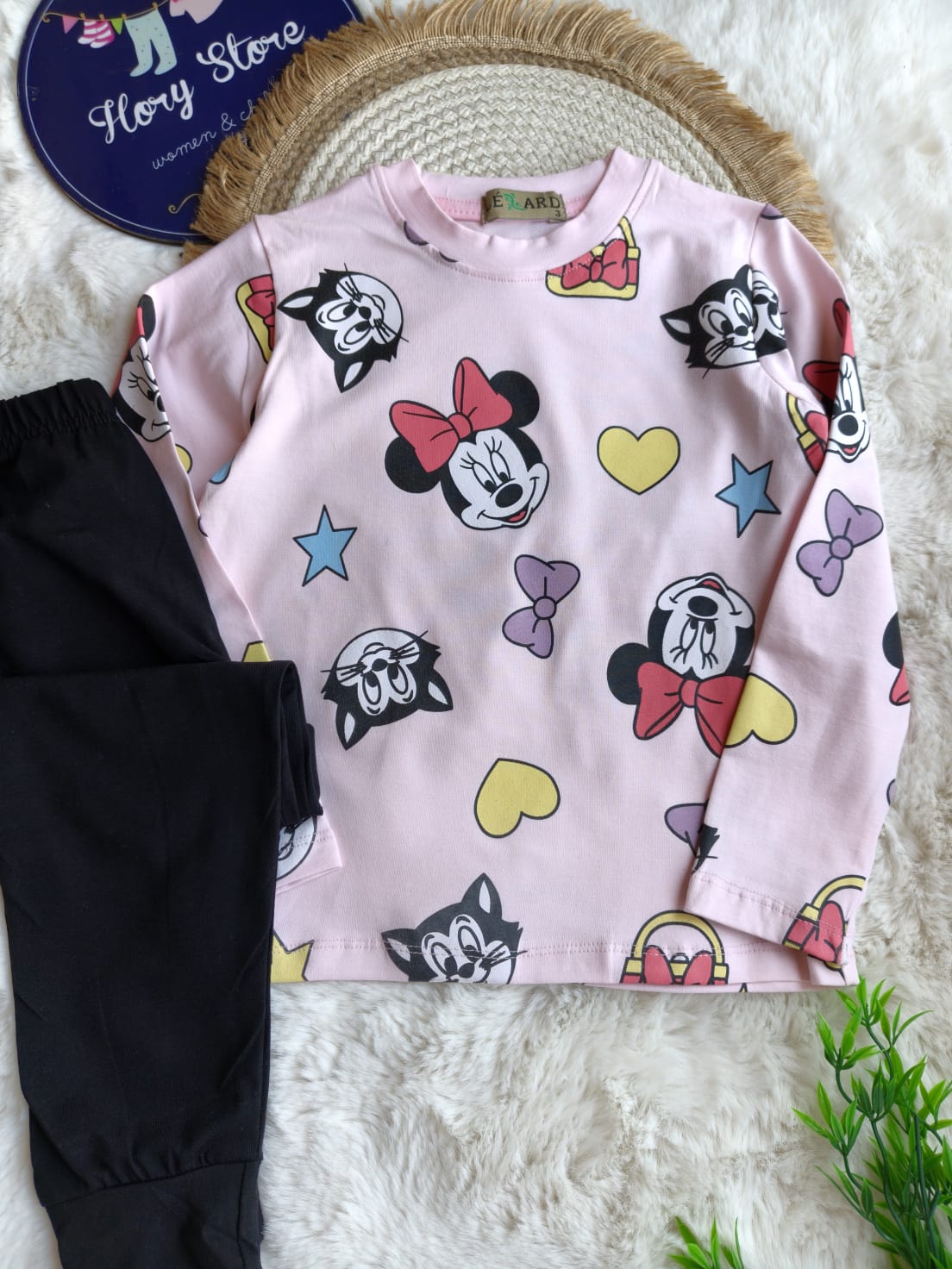 خريفي ليزار Minnie pink